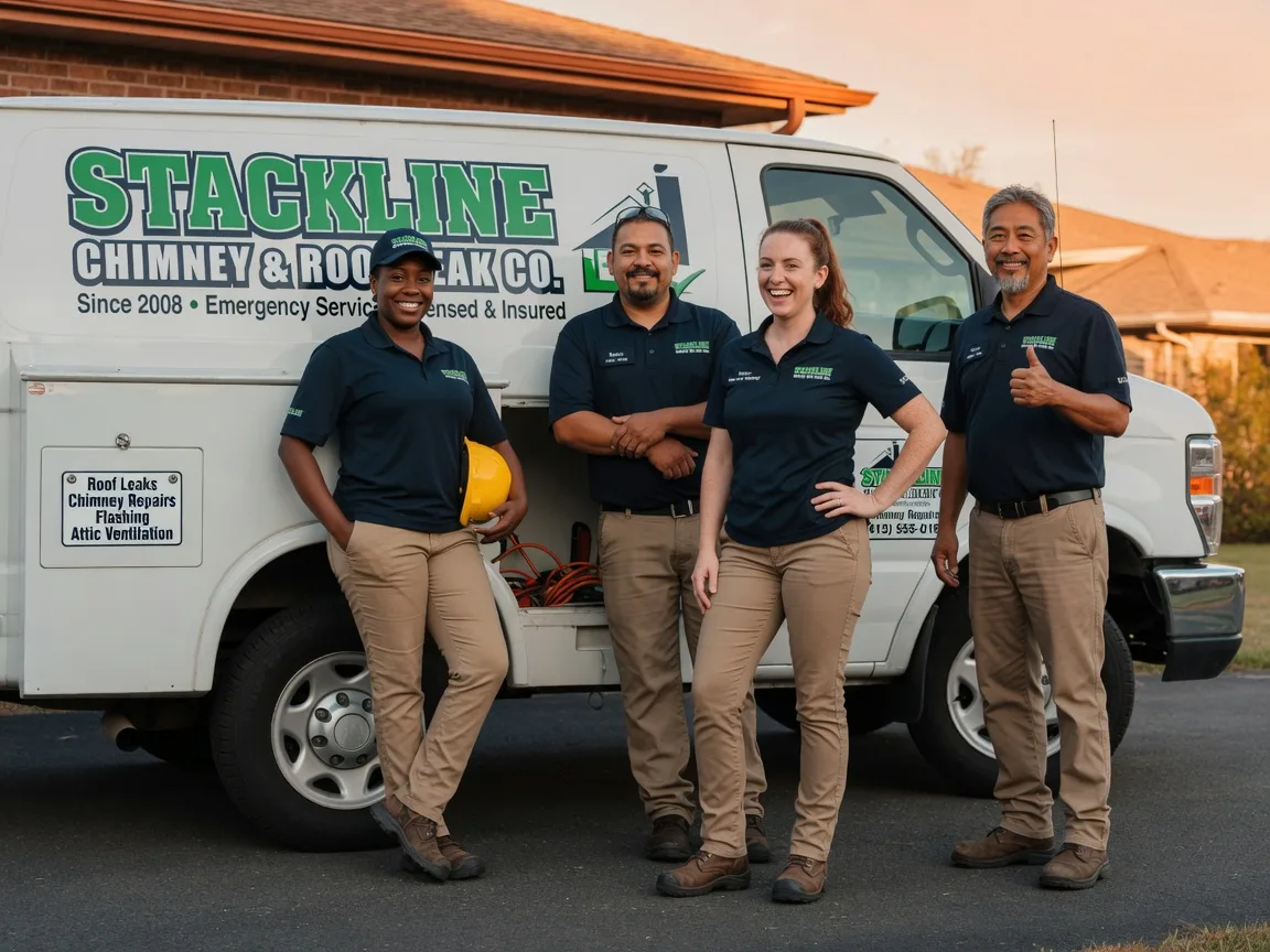 Chimney flashing repair company in Fresno, CA